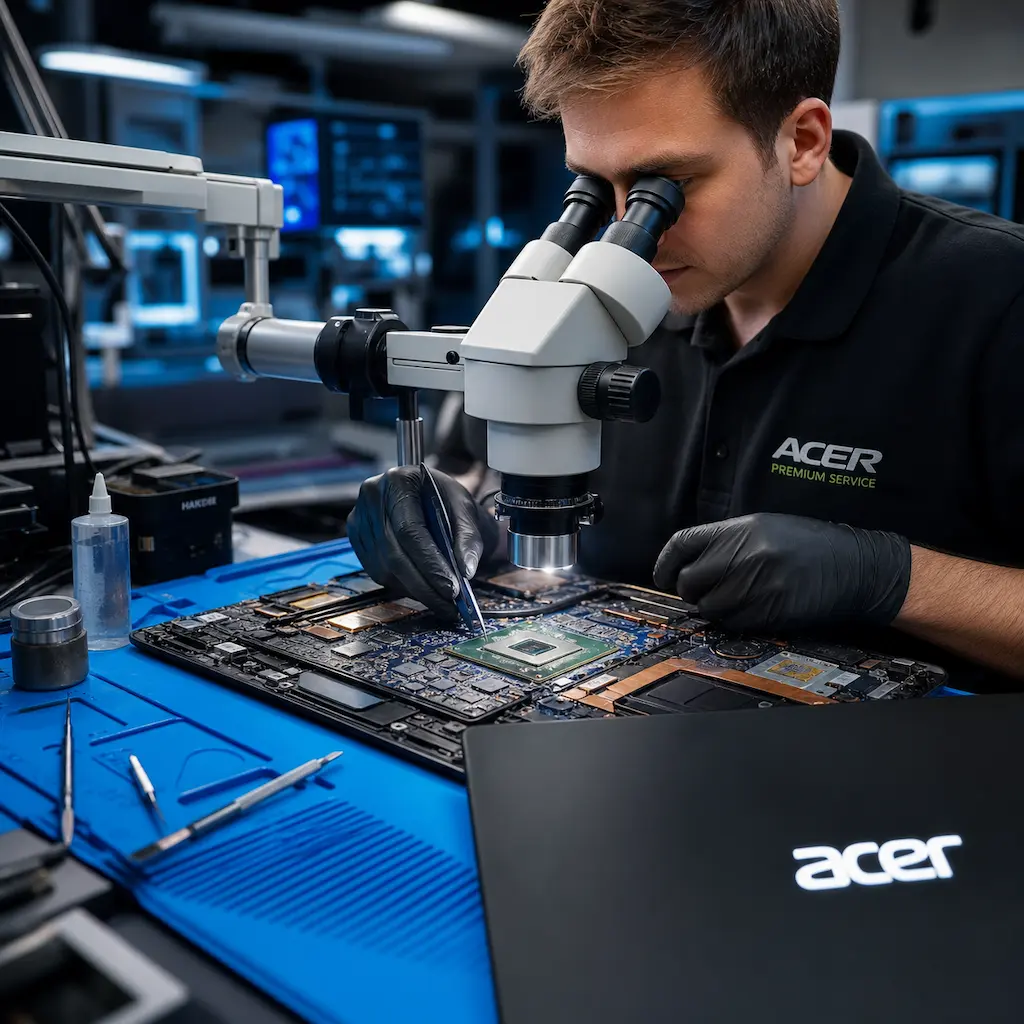 Замена видеокарты ноутбука Acer в Хотьково
