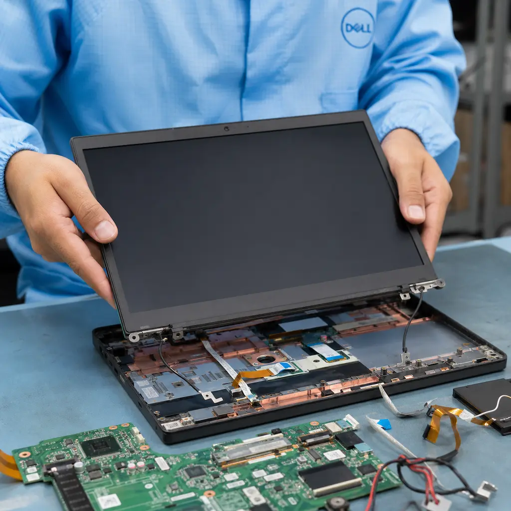 заменить матрицу ноутбука Dell в Хотьково