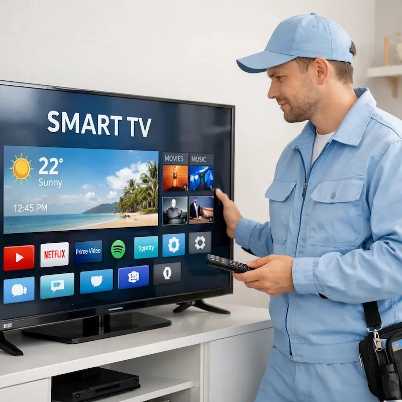 Настройка Smart TV в Хотьково