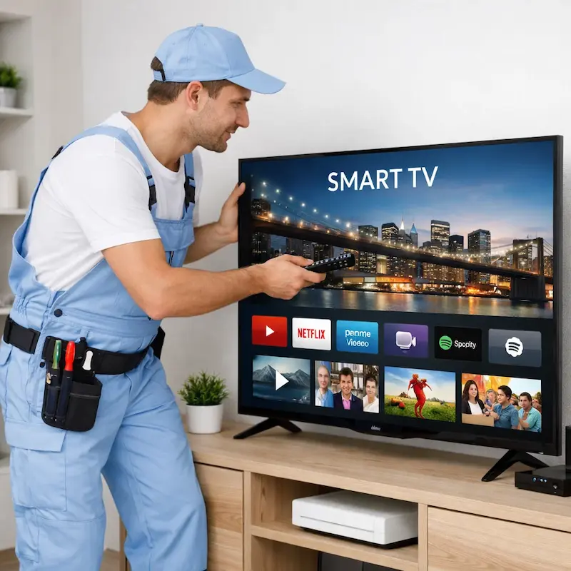 Как вызвать мастера для настройки Smart TV в Хотьково