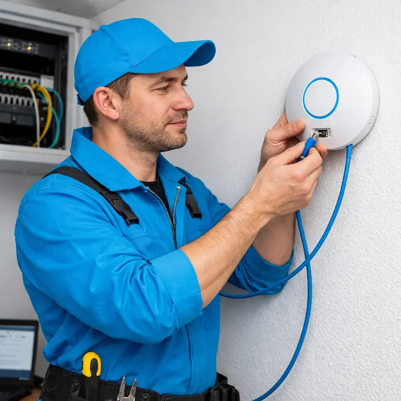 Подключение точки доступа в Хотьково