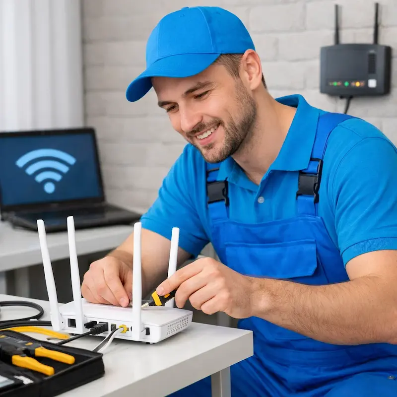 Настройка Wi - Fi в Хотьково