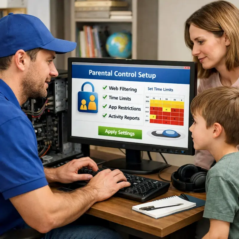 установка родительского контроля в Хотьково