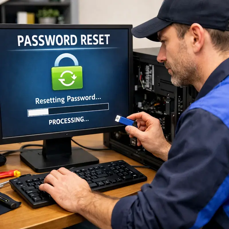 Удаление пароля на компьютере в Хотьково