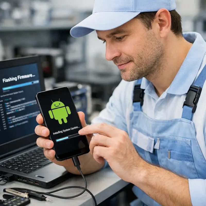 Перепрошить телефон в Хотьково