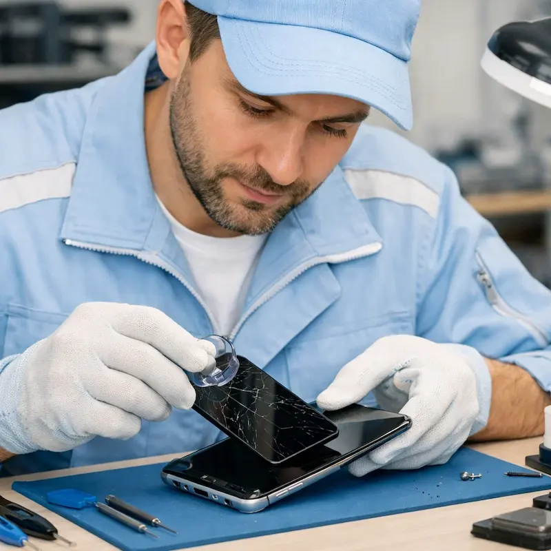 Заменить сенсорное стекло на смартфоне в Хотьково